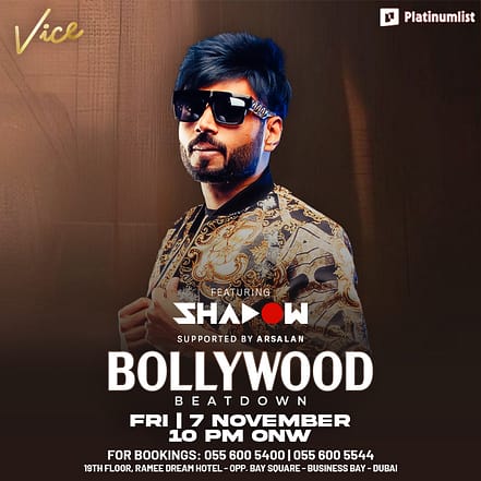 Bollywood Beatdown at Vice in Dubai – Desi Events TMLH.com Special Offers, Deals & Discounts in Turkey