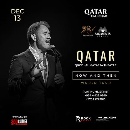 Kadim Al Sahir Live at Al Mayassa Theatre, QNCC in Doha – Concerts TMLH.com Special Offers, Deals & Discounts in Turkey