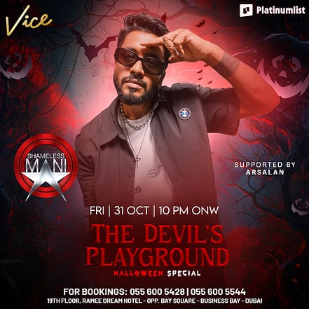 Halloween Special at Vice in Dubai – Halloween TMLH.com Special Offers, Deals & Discounts in Turkey