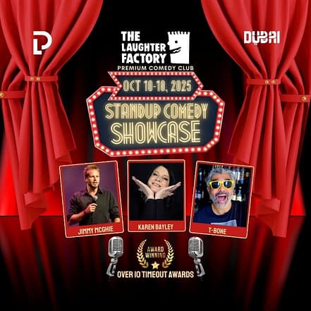 The Laughter Factory October 2025 in Dubai, Abu Dhabi and Rak – Comedy Events TMLH.com Special Offers, Deals & Discounts in Turkey