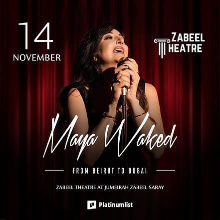 Maya Waked from Beirut to Dubai at Zabeel Theatre, Dubai – Concerts TMLH.com Special Offers, Deals & Discounts in Turkey