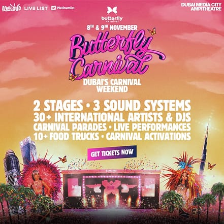 Butterfly Carnival 2025 at Media City Amphitheatre, Dubai – Festival TMLH.com Special Offers, Deals & Discounts in Turkey