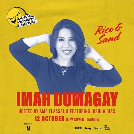 Imah Dumagay Rice and Sand Live at Dubai Comedy Festival – Dubai Comedy Festival TMLH.com Special Offers, Deals & Discounts in Turkey