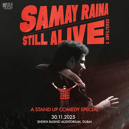 Samay Raina: Still Alive & Unfiltered in Dubai – Shows and Theatrical Plays TMLH.com Special Offers, Deals & Discounts in Turkey