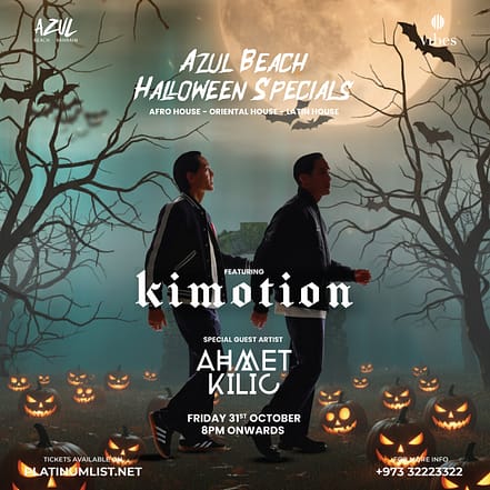 Azul Beach Halloween Specials Featuring Kimotion & Ahmet Kilic – Halloween TMLH.com Special Offers, Deals & Discounts in Turkey