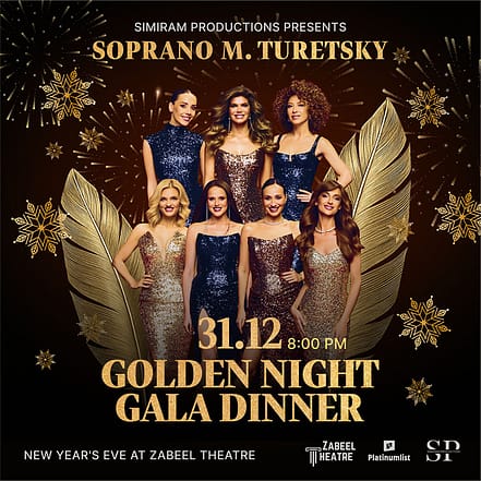 New Years Eve – Golden Night Gala Dinner at Zabeel Theatre in Dubai – New Years Eve Events TMLH.com Special Offers, Deals & Discounts in Turkey