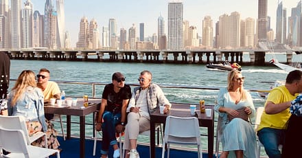 Embark On Dubais Starlit Marina Sunset/Diner Cruise For 4 People Dubai TMLH.com Special Offers, Deals & Discounts in Turkey