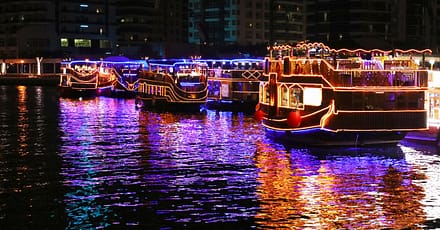 Starry Night Dhow Dinner Cruise Dubai TMLH.com Special Offers, Deals & Discounts in Turkey