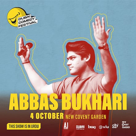 Abbas Bukhari Live at Dubai Comedy Festival Playhouse Studio Theatre, Mall of the Emirates – Dubai Comedy Festival TMLH.com Special Offers, Deals & Discounts in Turkey