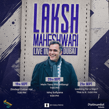 Laksh Maheshwari at The Junction in Dubai – Shows and Theatrical Plays TMLH.com Special Offers, Deals & Discounts in Turkey