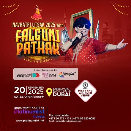 Navratri Utsav 2025 with Falguni Pathak in Dubai – Concerts TMLH.com Special Offers, Deals & Discounts in Turkey