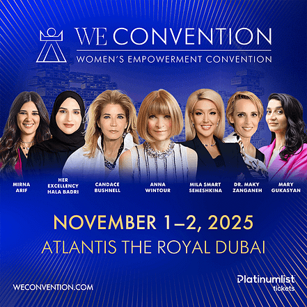 Women’s Empowerment Convention (WE Convention) in Dubai – Conferences TMLH.com Special Offers, Deals & Discounts in Turkey