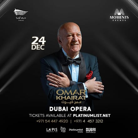Omar Khairat in Dubai – Classical Events TMLH.com Special Offers, Deals & Discounts in Turkey