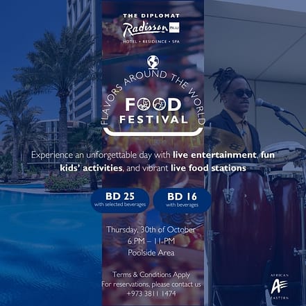 Flavors Around The World: Food Festival at The Diplomat Radisson Blu Hotel, Residence & Spa – Festival TMLH.com Special Offers, Deals & Discounts in Turkey