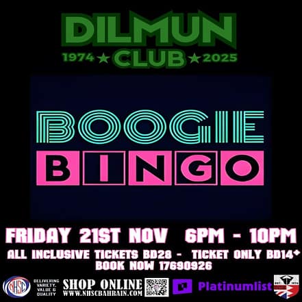 Boogie Bingo at Dilmun Club, Bahrain – Nightlife TMLH.com Special Offers, Deals & Discounts in Turkey