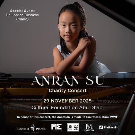 Anran Su – Charity Concert at Cultural Foundation in Abu Dhabi – Shows and Theatrical Plays TMLH.com Special Offers, Deals & Discounts in Turkey