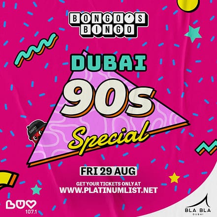 Bongo’s Bingo Dubai – 90s Special – Nightlife TMLH.com Special Offers, Deals & Discounts in Turkey