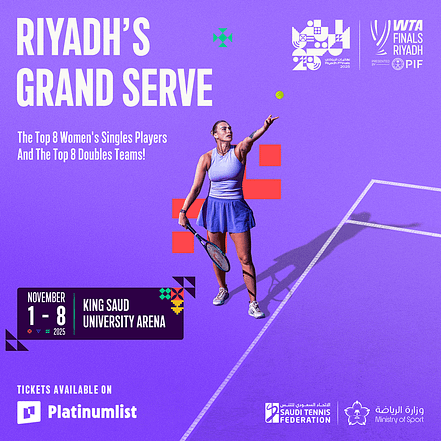 2025 WTA Finals Riyadh presented by PIF – Sports Events TMLH.com Special Offers, Deals & Discounts in Turkey
