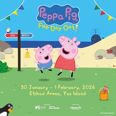 Peppa Pig’s Fun Day Out! at Etihad Arena in Abu Dhabi – Shows and Theatrical Plays TMLH.com Special Offers, Deals & Discounts in Turkey