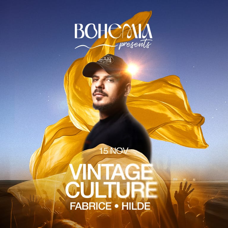 Bohemia presents Vintage Culture in Dubai – Nightlife TMLH.com Special Offers, Deals & Discounts in Turkey